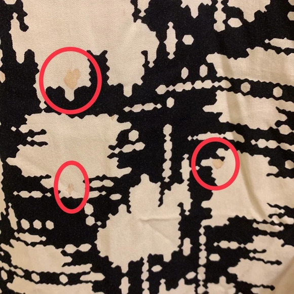 LILKA by ANTHROPOLOGIE Presscott Wide Leg Pants in Black Motif - Picture 6 of 9